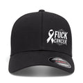 F*ck Cancer Flexfit Hat – Lung Cancer Edition