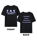 FAU (Fuck around university) black T